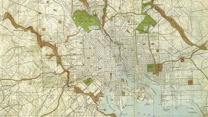 Plan of Baltimore and Portion of Baltimore County