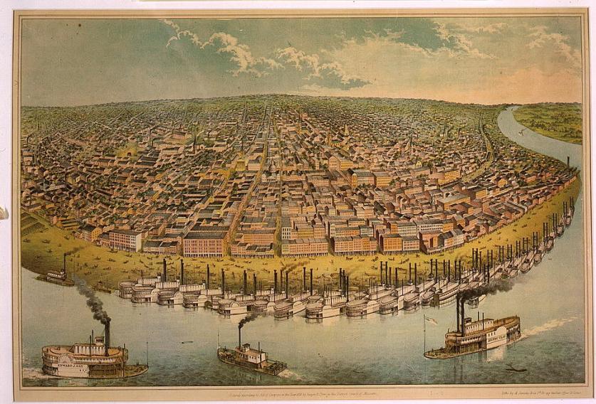 Pictorial St. Louis – The Great Metropolis of the Mississippi Valley