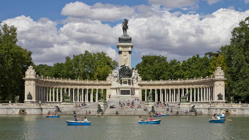 Jardins do Retiro de Madrid, Madrid, Spain