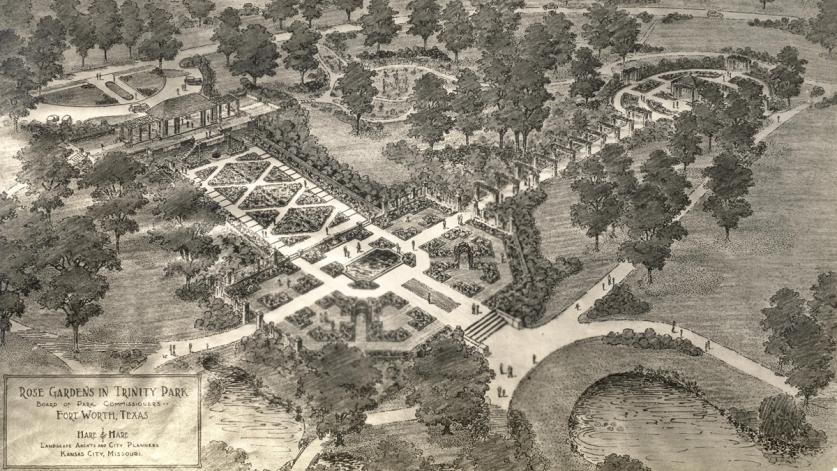 Fort Worth Municipal Rose Garden Master Plan