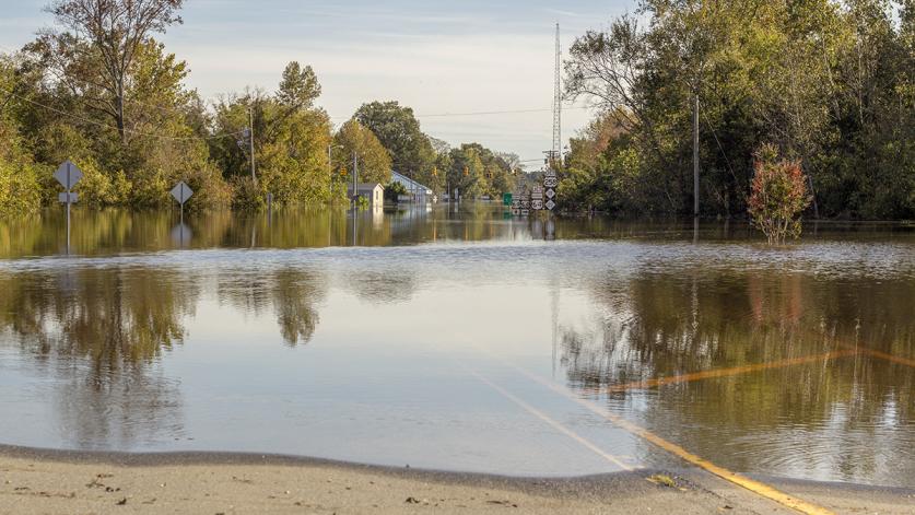 Flooding at Princeville, NC