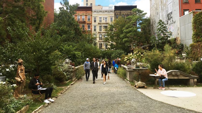 Elizabeth Street Garden, New York City, NY