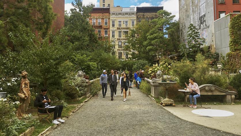 Elizabeth Street Garden, New York City, NY