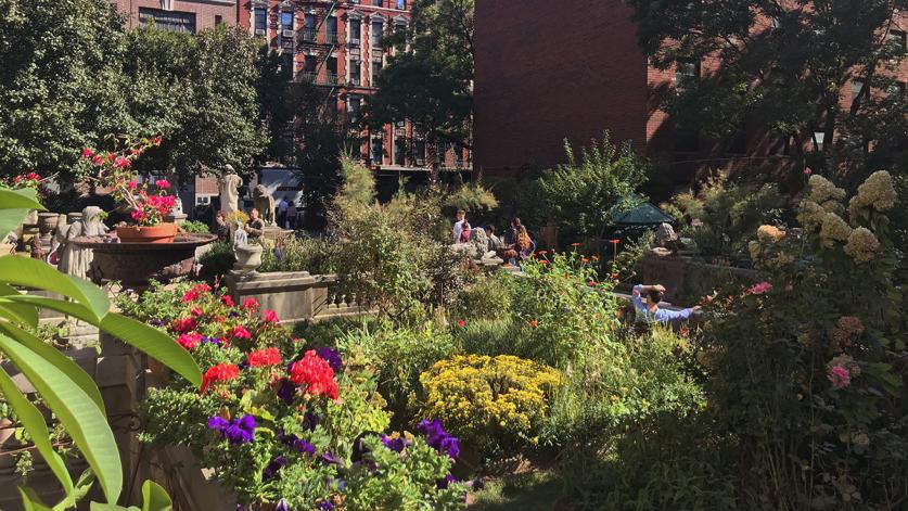 Elizabeth Street Garden, New York City, NY