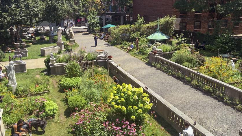 The lush, well-maintained community space is hardly "injurious to the public welfare"