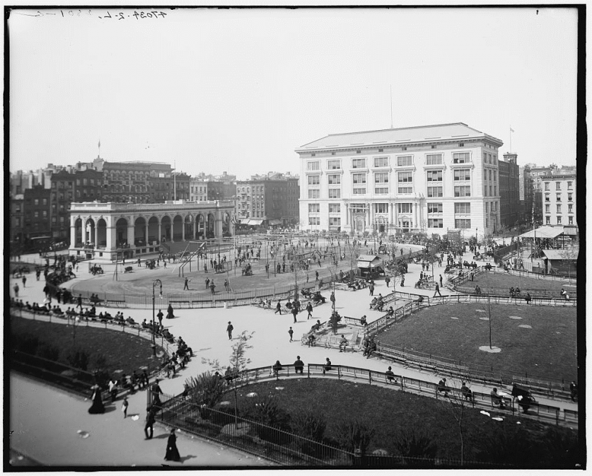 SewardPark_DetroitPublishingCo Seward Park, New York City, NY