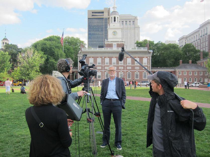 OLIN oral history shoot Courtesy The Cultural Landscape Foundation 2_crop.jpg Laurie Olin Oral History video shoot