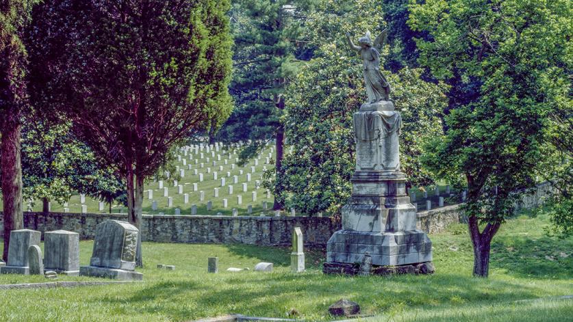 Oakwood Cemetery, Confederate Section