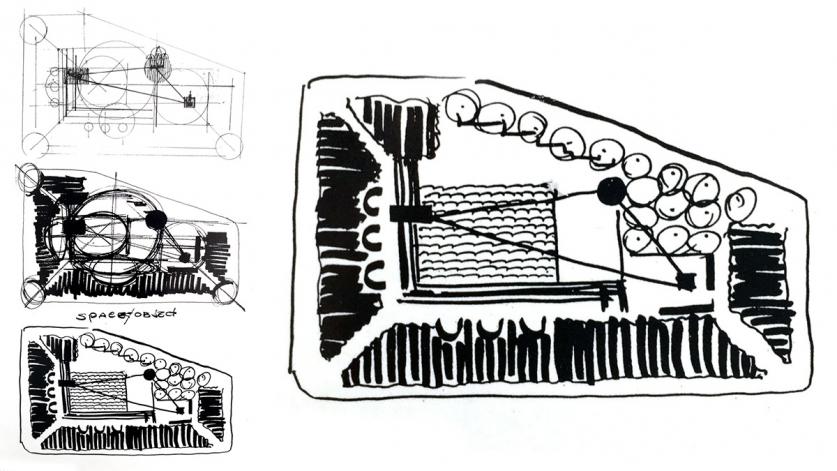 Pershing Park concept sketches