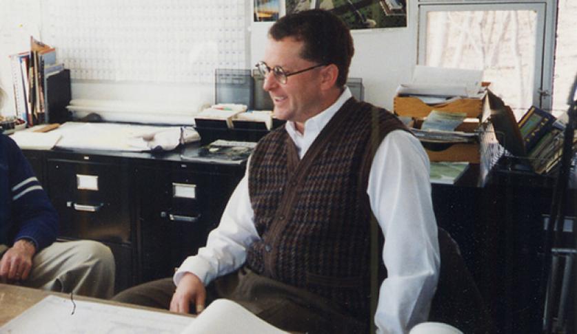 Peter Schaudt, FASLA, FAAR, in the Office of Dan Kiley