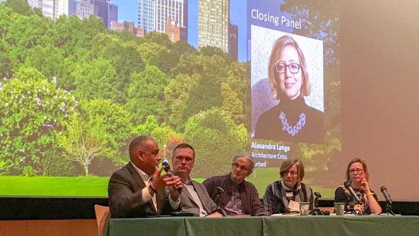 The closing panel of the conference.