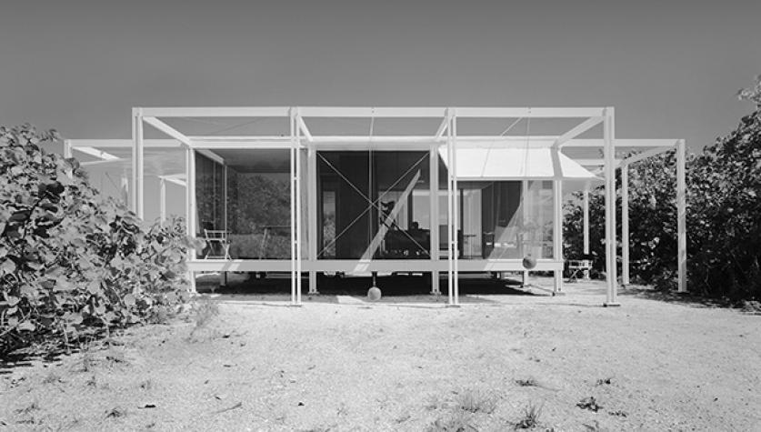 The Walker Guest House designed by Paul Rudolph, FAIA, Sarasota, FL.