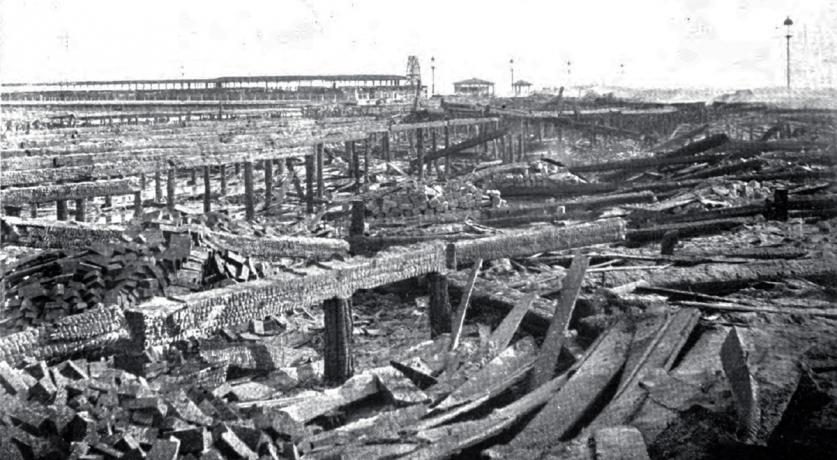 World’s Columbian Exposition site post-fire, Jackson Park, Chicago, IL, January 1894