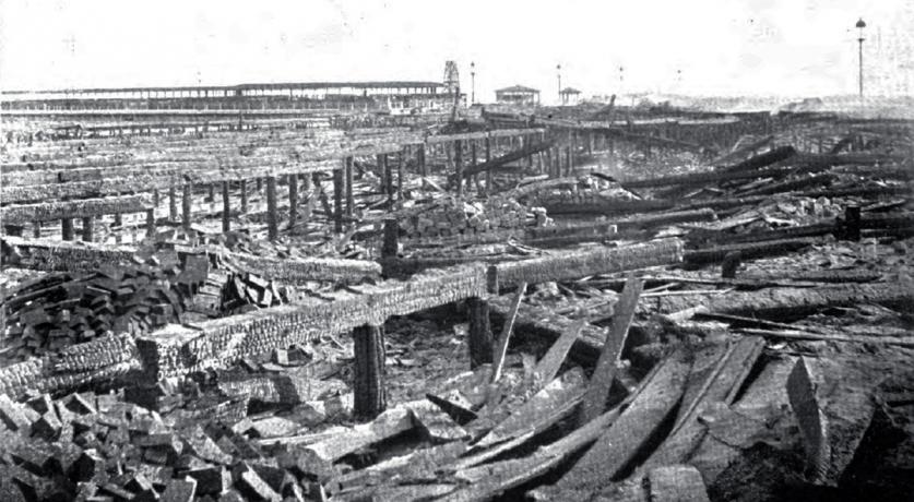 Section106JacksonPark-1894FireRuins.jpg World’s Columbian Exposition site post-fire, Jackson Park, Chicago, IL, January 1894