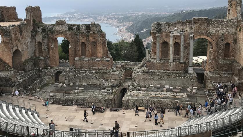 Greek theater, Taormina, Italy