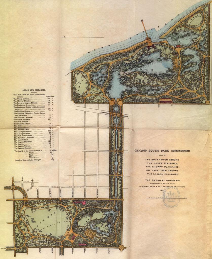 Chicago South Park Commission, 1871