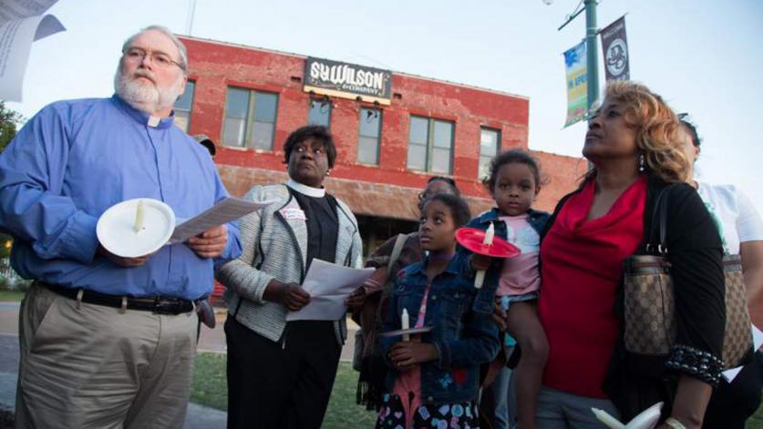 Service commemorating the 79th anniversary of the Jesse Lee Bond lynching, TN