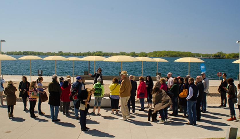 HTO Park tour with Pina Mallozzi and Jelle Therry