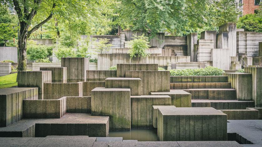 Freeway Park, Seattle, WA