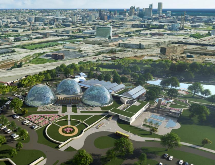 WI_Milwaukee_MitchellParkDomes_courtesyANEWURBANBOTANICALPARKANDCONSERVATORYreport_2019.jpg Rendering of the reconceived Mitchell Park Conservatory