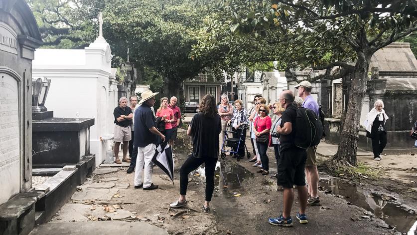 What's Out There Weekend New Orleans Tour of Lafayette Cemetery #1, New Orleans, LA