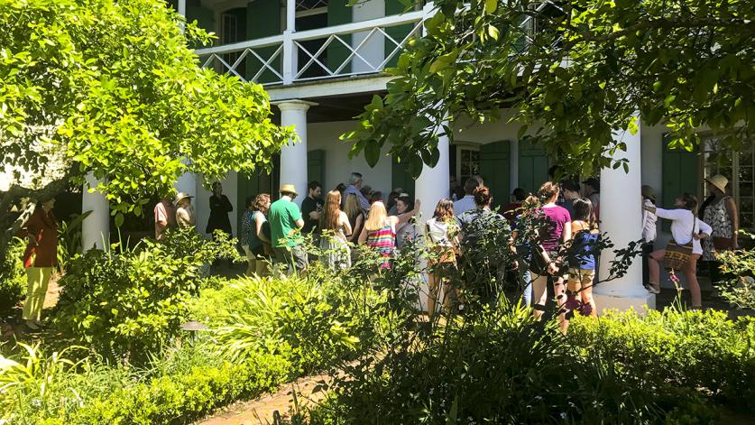 ​  What's Out There Weekend New Orleans Tour of Pitot House, New Orleans, LA - Photo by Holly Sharp, 2017  ​