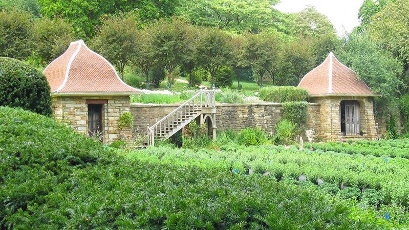 Kitchen Gardens at Dumbarton Oaks, Washington, D.C., designed by Beatrix Farrand