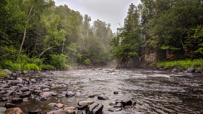 Brule River State Park in Wisconsin