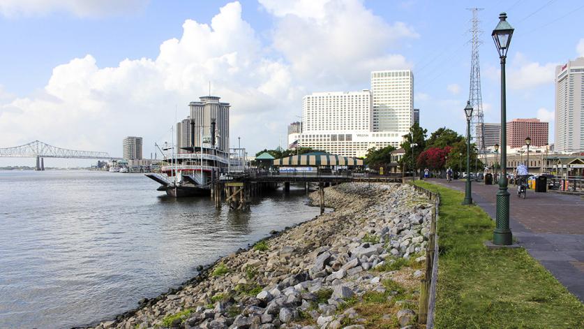 Woldenberg Park, New Orleans, LA