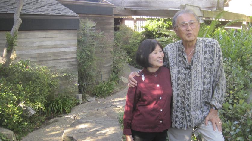 Joe and Liz Yamada at home, 2011.