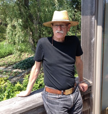Paul Friedberg at his residence in The Springs, East Hampton, N.Y.