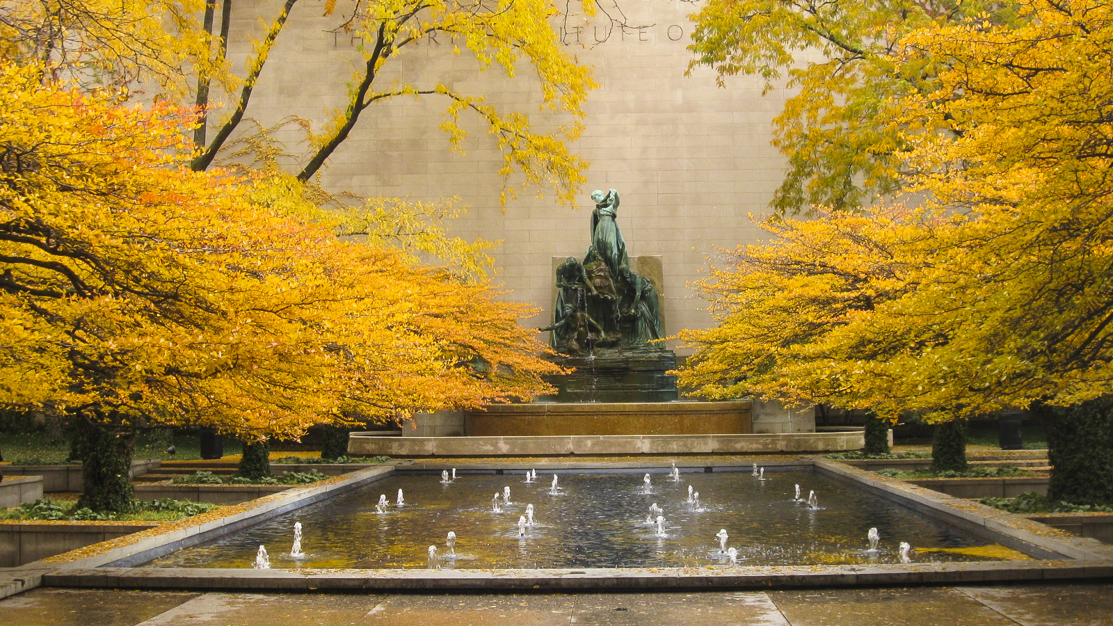 Art Institute of Chicago, South Garden, Chicago, IL