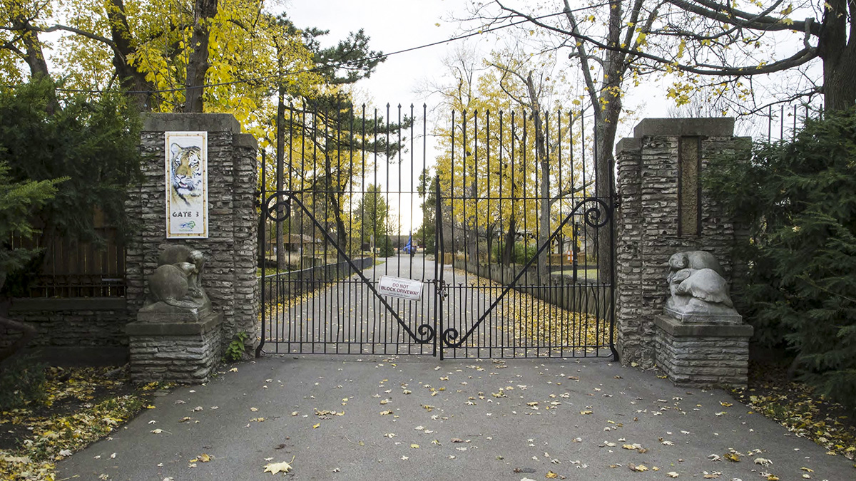 Buffalo Zoo Entrance, Buffalo, NY