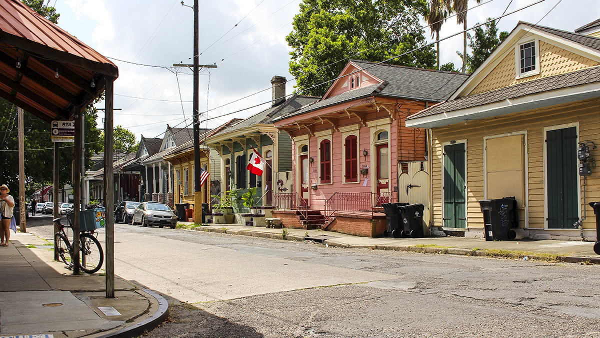 Bywater, New Orleans, LA - Photo by Joni Emmons, 2016.