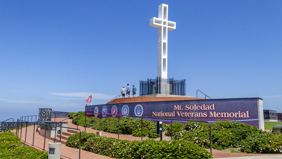 Mount Soledad National Veterans Memorial, La Jolla, CA