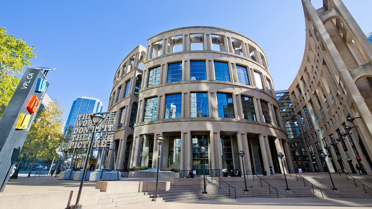 Vancouver Public Central Library, Vancouver, Canada