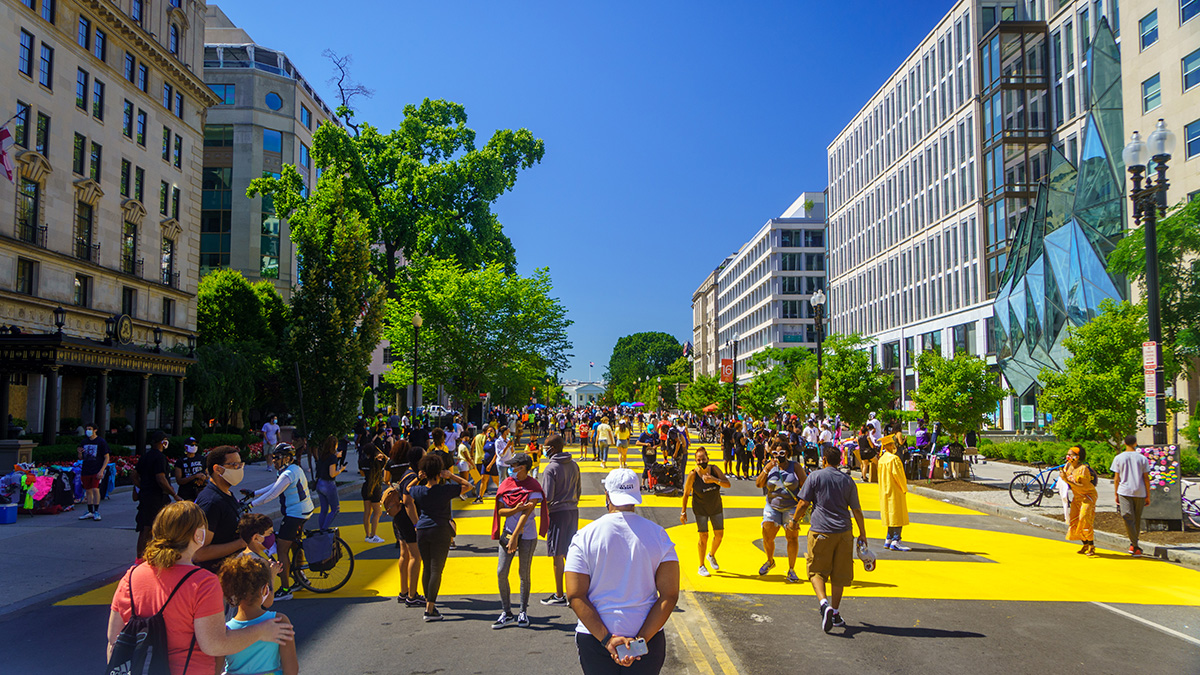 Black Lives Matter Plaza, Washington, D.C.