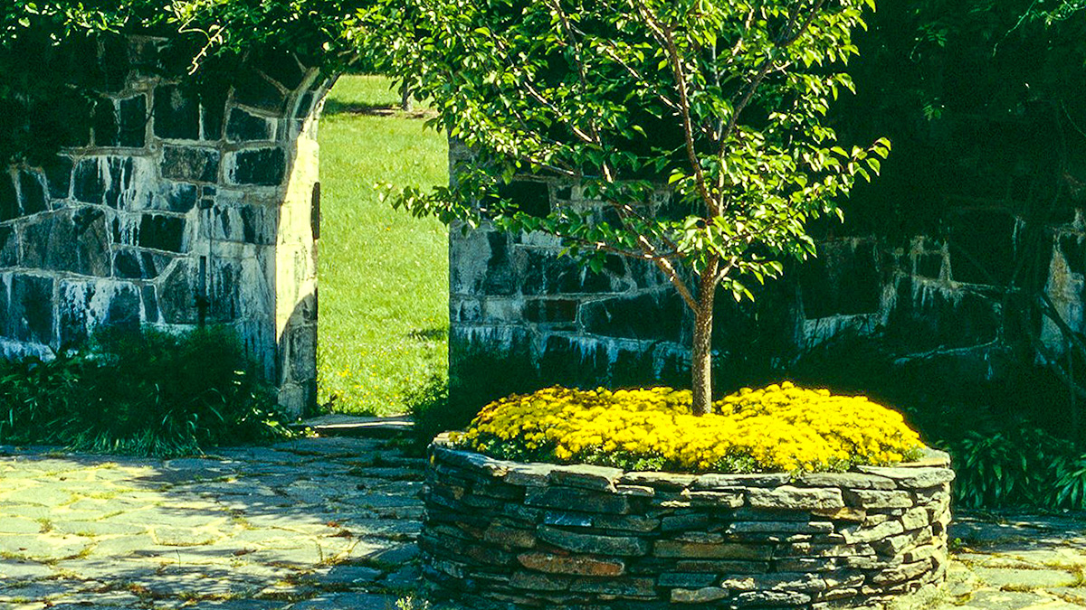 Esther Wright's Walled Garden, Cape Elizabeth, ME