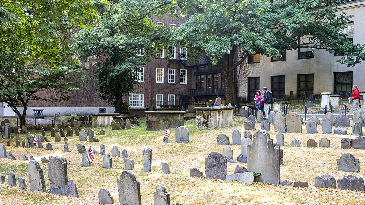 Granary Burying Ground, Boston, MA