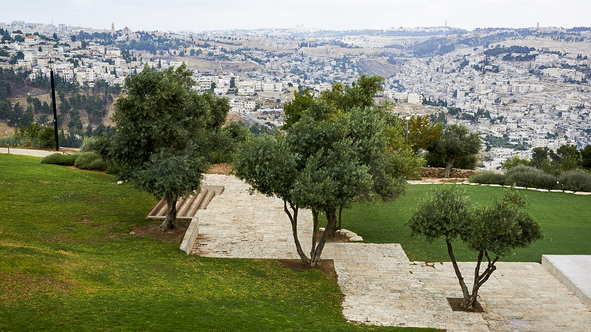 Haas Promenade, Jerusalem, Israel