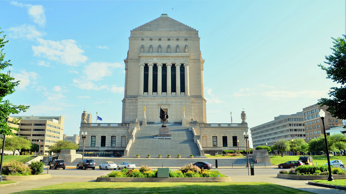 Indiana War Memorial, Indianapolis, IN