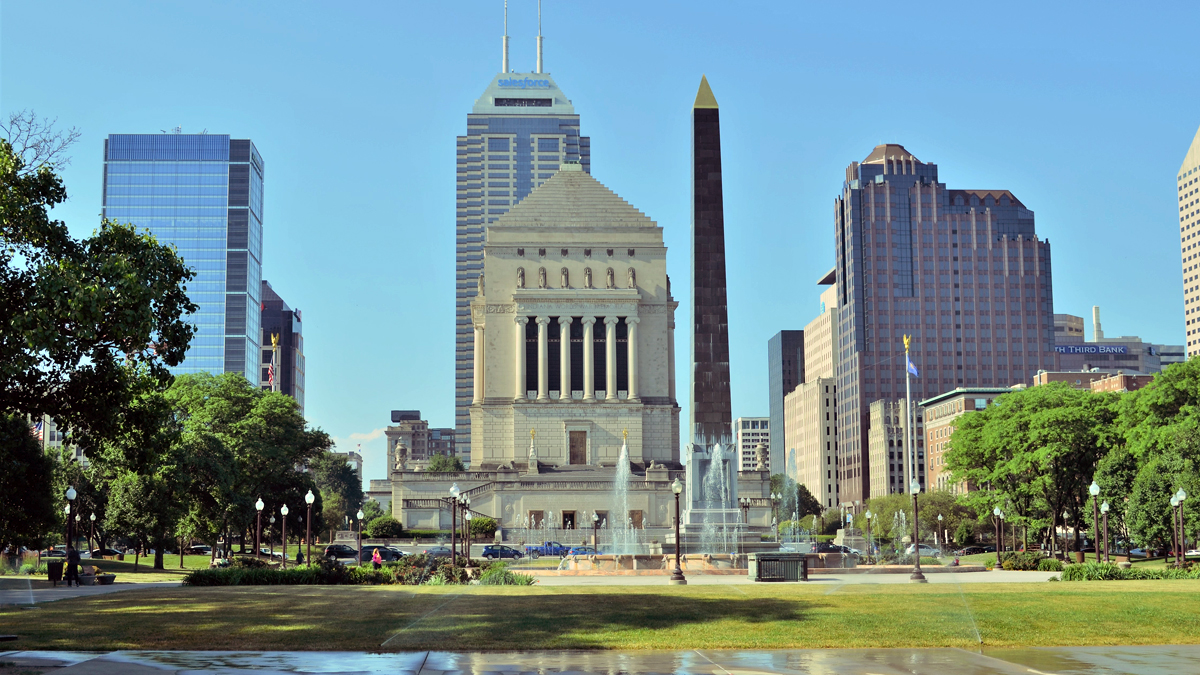 Veteran’s Memorial Plaza, Indianapolis, IN