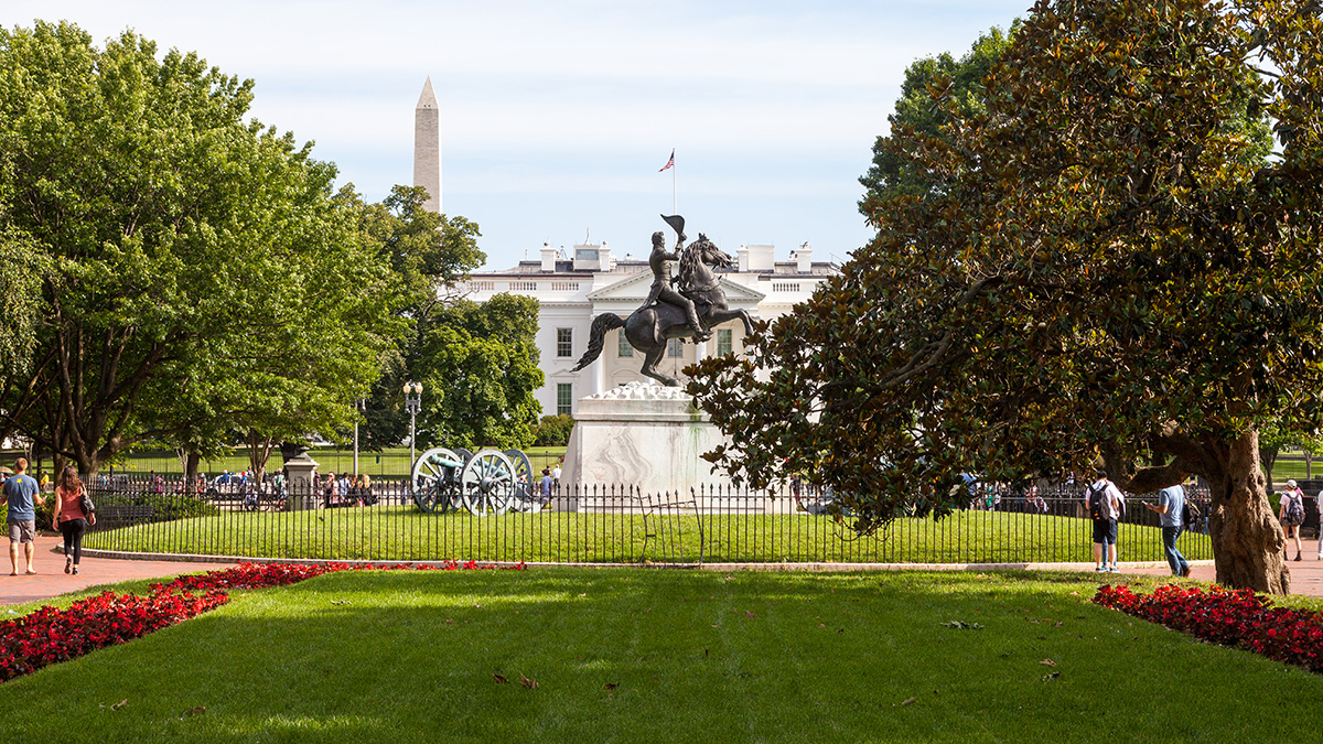 Lafayette Park Washington Dc Map Lafayette Square Park - Dc | The Cultural Landscape Foundation