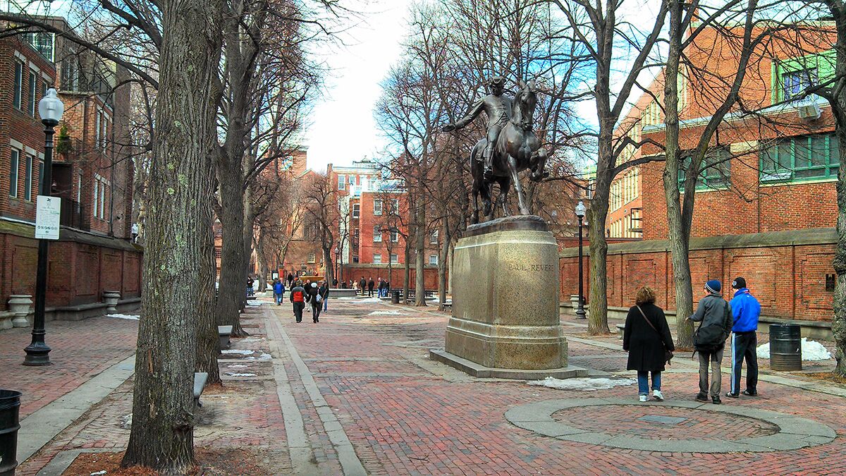 Paul Revere Mall, Boston, MA