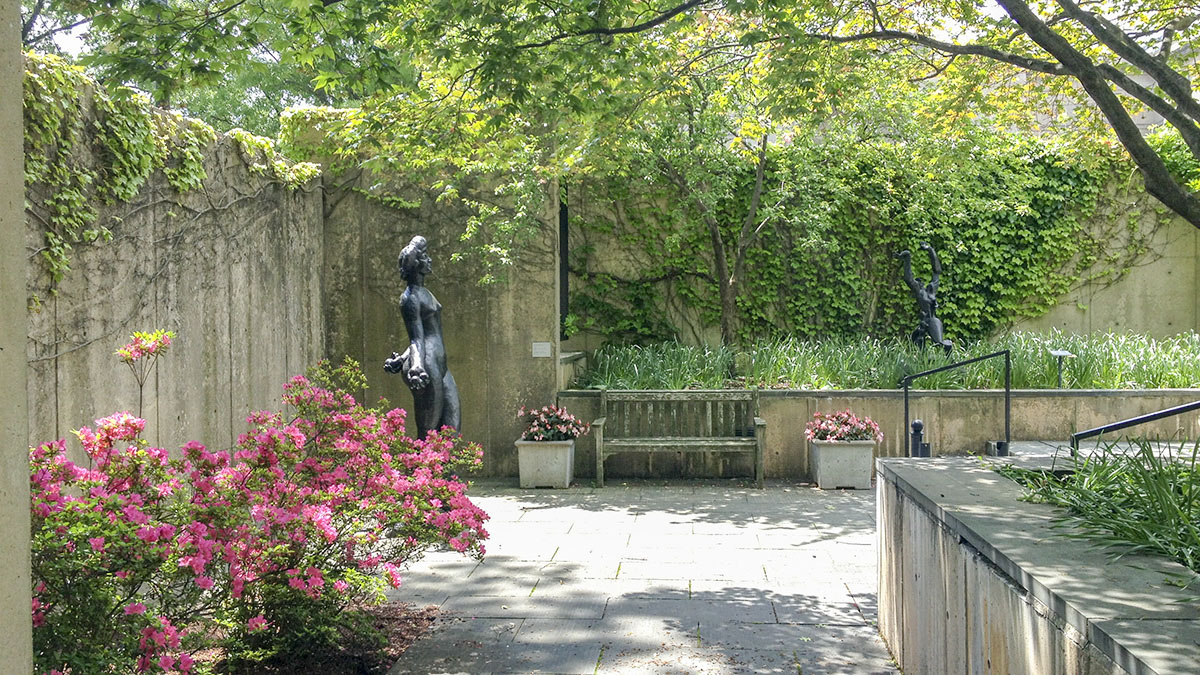 Baltimore Museum of Art Alan and Wurtzburger Sculpture Garden