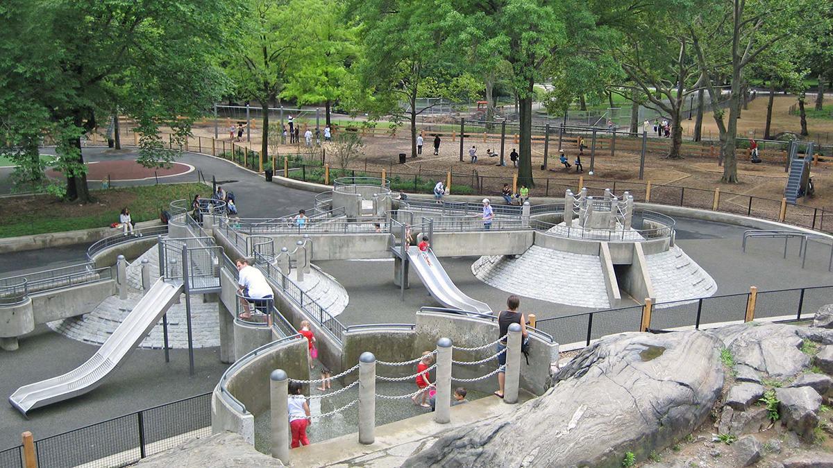 63rd Street Heckscher Playground The Cultural Landscape Foundation