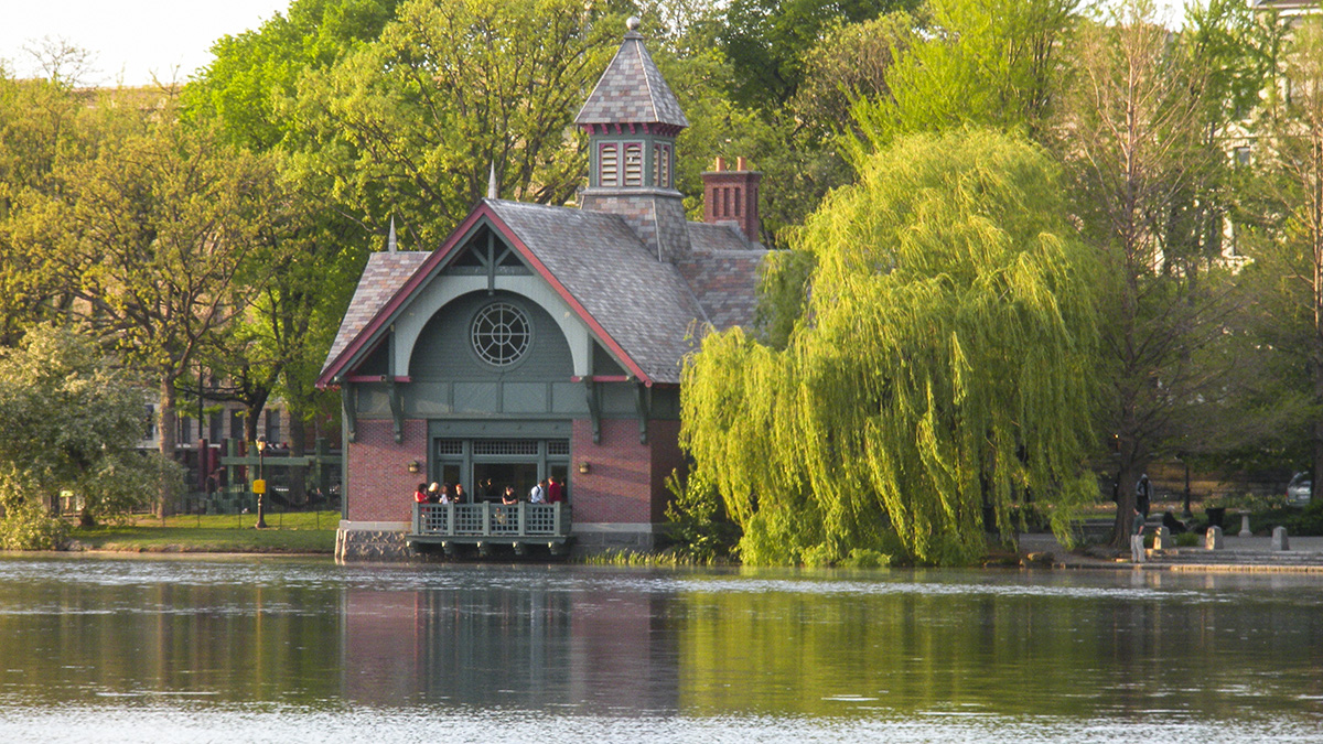 Harlem Meer, Central Park, New York City, NY