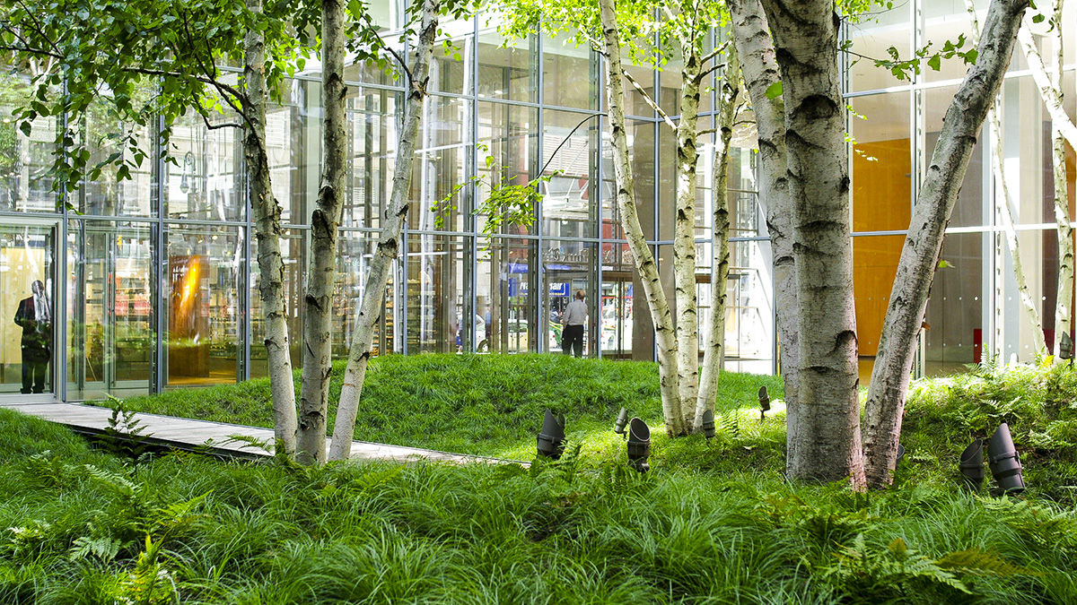 New York Times Building Lobby Garden, New York, NY