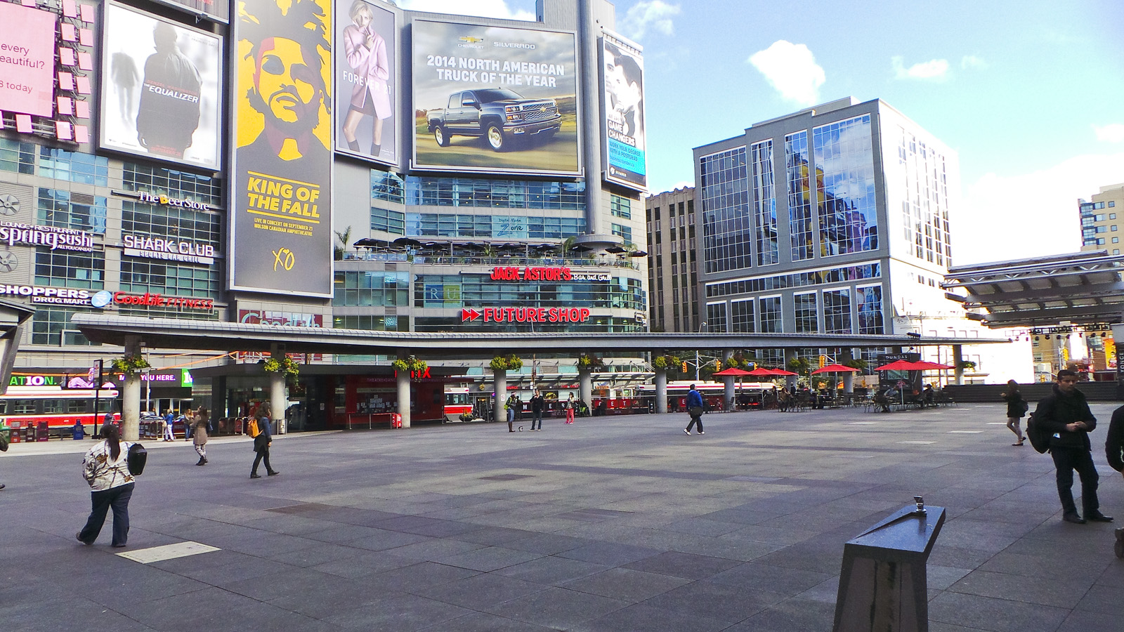 Yonge Dundas Square The Cultural Landscape Foundation
