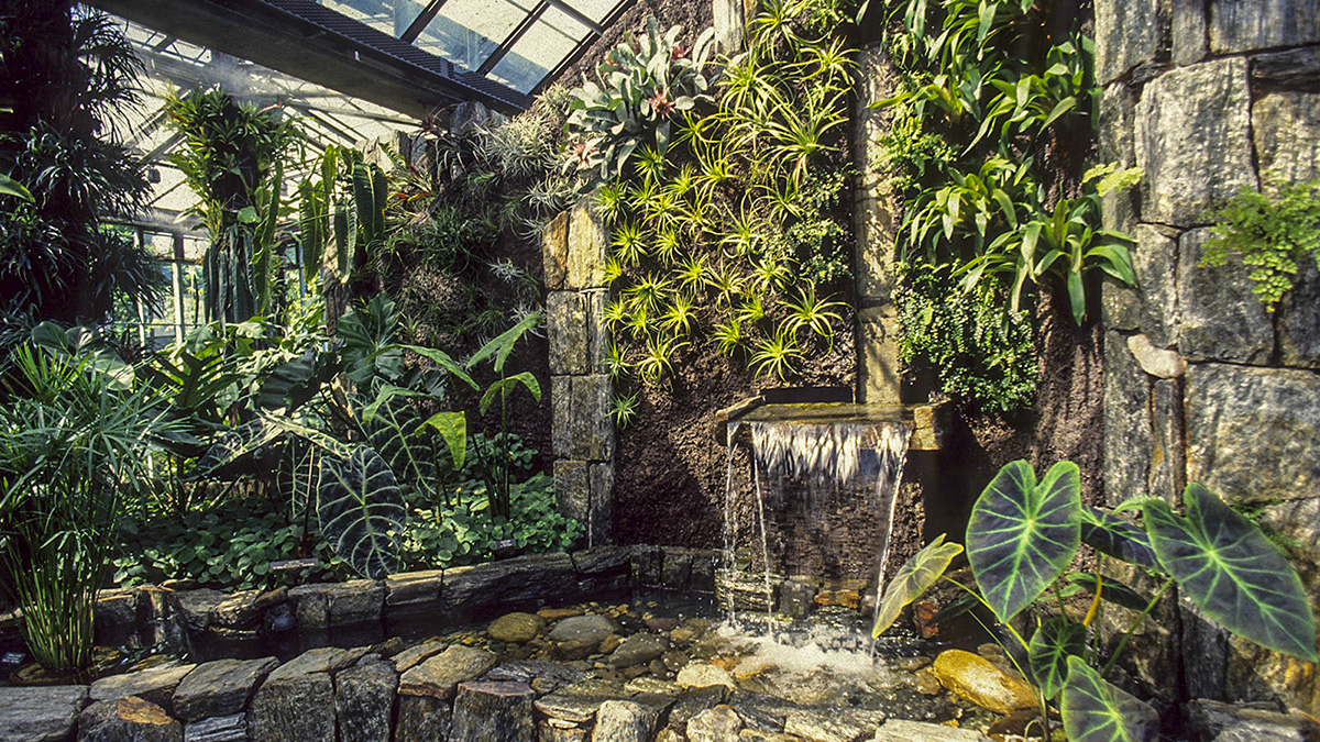 Longwood Gardens-Cascade Garden, Kennett Sqare, PA